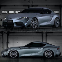 Enkei GTC02 Hyper Silver 18x9 +25 5x112 | 2020+ Supra GR (Front)